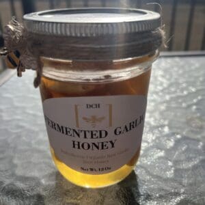 12oz Fermented Garlic Honey